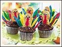 turkey cupcakes