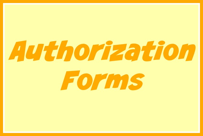 daycare authorization forms