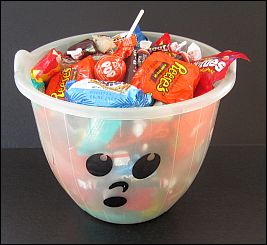 bucket of candy
