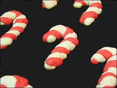 candy cane cookies