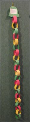 christmas countdown chain