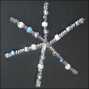 snowflake tree ornament