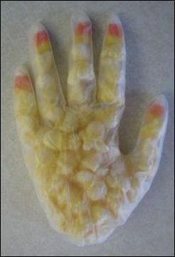 popcorn witches hand